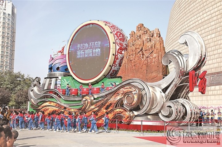 "Striving for Shanxi" National Day floats Yuncheng (Jinnan District) tour exhibition and mass cultural activities sidelights